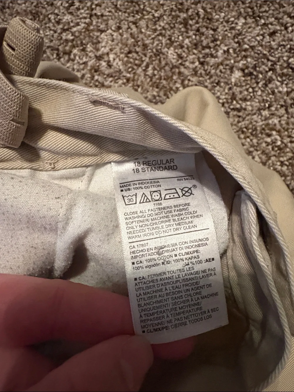 Boy’s Beige Casual Pants Old Navy